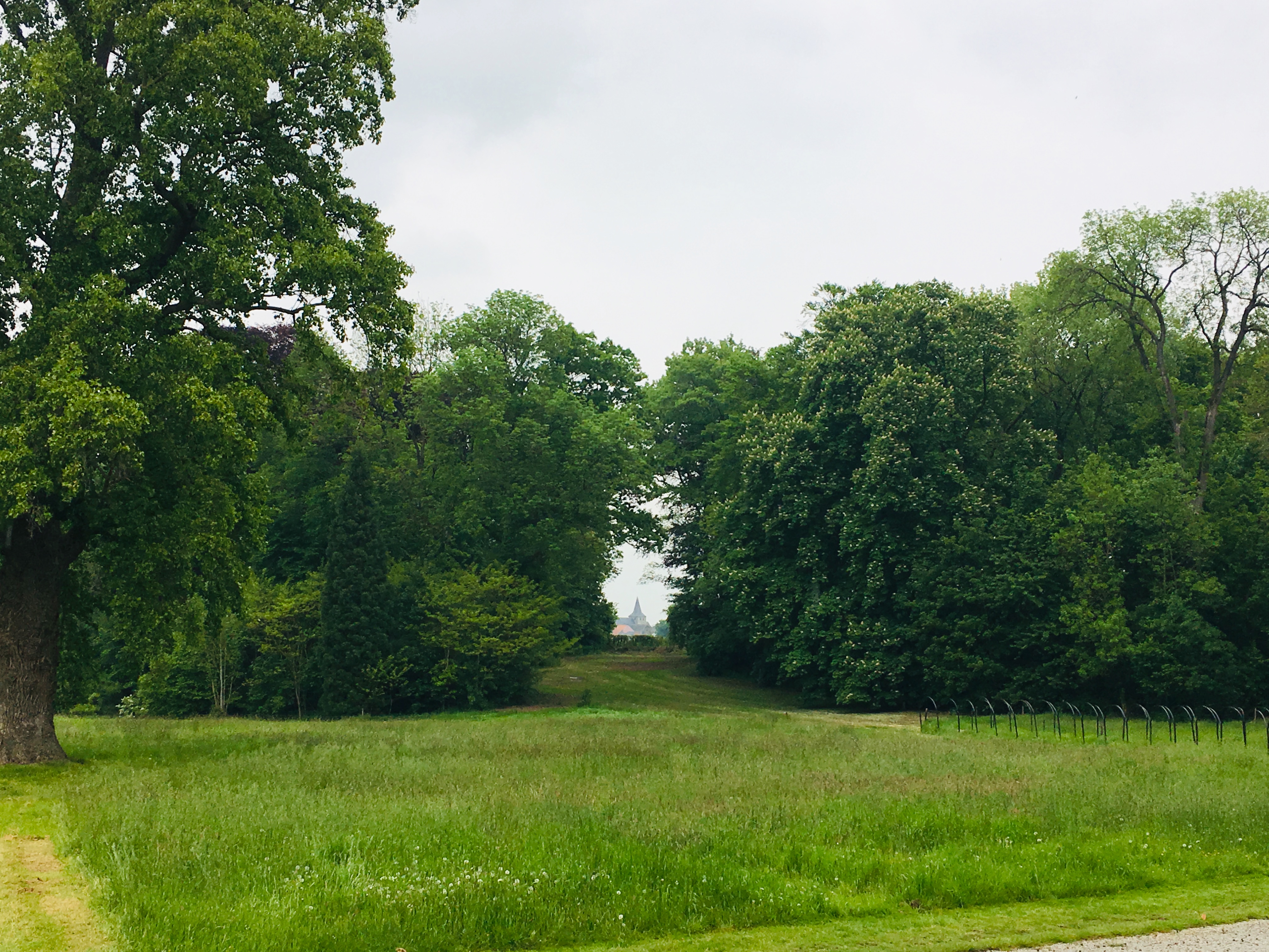 Perspective vers le clocher